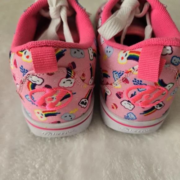 Pink Heelys Girls Shoes Size 2 - Picture 7 of 11
